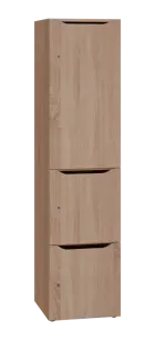 DOMINOU 431 úložná skříň 3-boxová, 1817x450x400 mm, dub bardolino